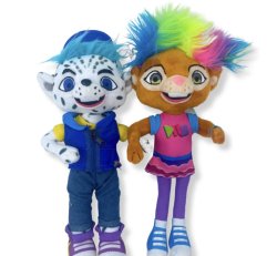 Twirl and Freeze Stuffies