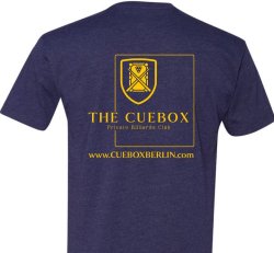 Size XL Unisex Cuebox T-Shirt in Storm