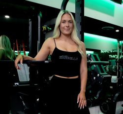 Barbells Mini Tank (Black)