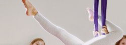 Aerial Silks Beg, Ages 8+, TUESDAYS, 4-5pm