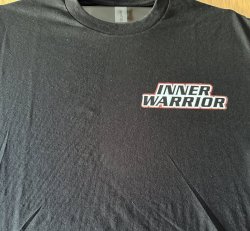 Black T Shirt  Front and large back logos