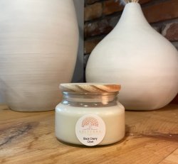10oz Soy Candle- Black Cherry Clove