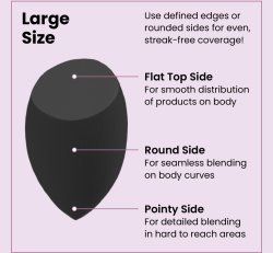 Makeup/Body Blender Xl