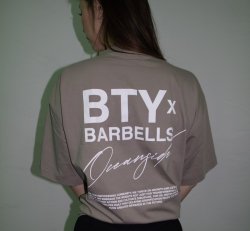 BTY Oversized Tee (Sand)
