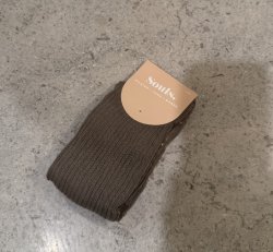 Cloud Grip Socks in Olive Green
