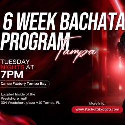 Intermediate Only - 6 Week Bachata Program w/Daniel & Angie at The Dance Factory Tampa Bay!
