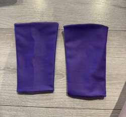 Purple Plain Shoe Covers