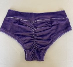 Basic Pole Shorts in Velvet (Regular Waist)