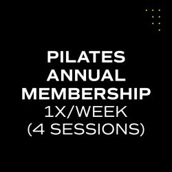 IF PILATES - ANNUAL MEMBERSHIP 1X/WEEK