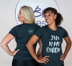 Grey Jive is my Cardio Tee
