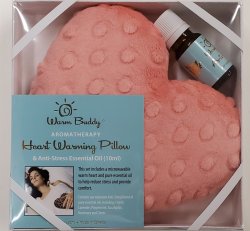 Warm Buddy - Aromatherapy Heart Warming Pillow Oil Set