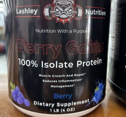 Berry Gainz Isolate Protein
