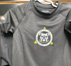 Youth Rashguard - Bulldog Logo