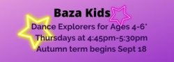 AUTUMN THURS KIDS Dance Explorers (ages 4-6)