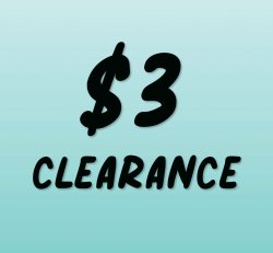 $3 Clearance Item