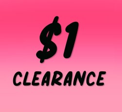 $1 Clearance Item