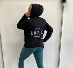 Stay humble Hoodie (Black)