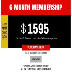 6 MONTHS MEMBERSHIP