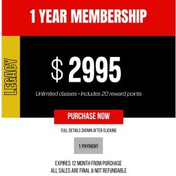 12 MONTH MEMBERSHIP