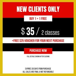 BUY 1 GET 1 FREE-NEW CLIENTS ONLY