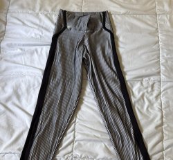Woman's Leggings - Black/White