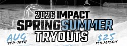 9th grade Boys Spring/Summer 2026 tryouts