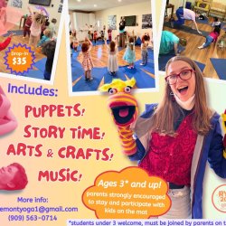 *$100 - Kids & Family Summer Yoga Camp