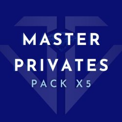 Master Private: X5 Pack - Linda Saenz