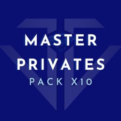 Master Private: X10 Pack - Linda Saenz