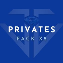 #5 Package  5 Private Dance Lessons -   Level 1 Instructor