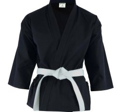 Heavyweight (14 oz) Karate Gi (uniform) SportsTown - Black