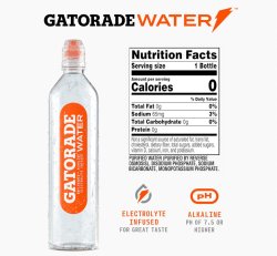 Gatorade Water (Electrolyte Infused)