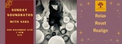 Sunday Soundbaths with Sara