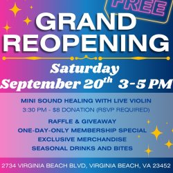 Mini Sound Healing + Live Violin