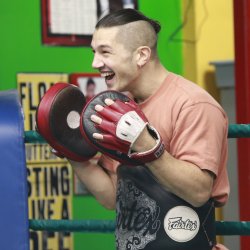 Muay thai & kickboxing 4 days a week 1 month.