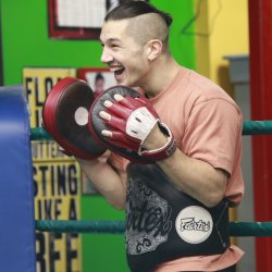 Muay thai & kickboxing 4 days a week 3 months.