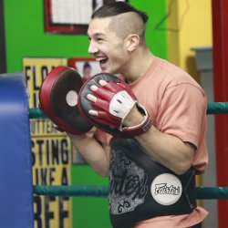 Muay thai & kickboxing 4 days a week 1 year.