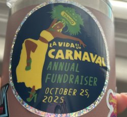 La Vida es un Carnaval Sticker