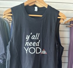 Men's Black YOD Muscle Tank - M