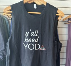 Men's Black YOD Muscle Tank - XL