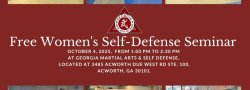 Women Self Defense Seminar