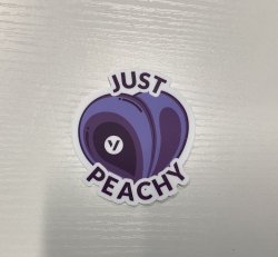 Just Peachy Stickers