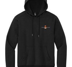 Black Fleece Lined Hoodie
