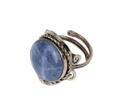 Sodalite stone ring