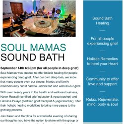 Soul Mamas Sound Healing 9/14