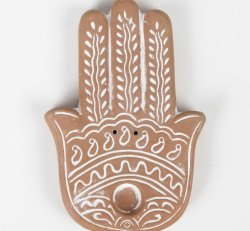 Hamsa Incense Holder