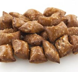 Peanut butter filled pretzels
