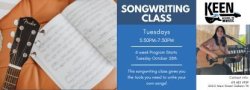 Songwriting Class 13+