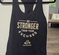 Black Stronger Than Excuses (Tank)