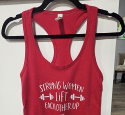 Red Women Lift Each Other Up (Tank)